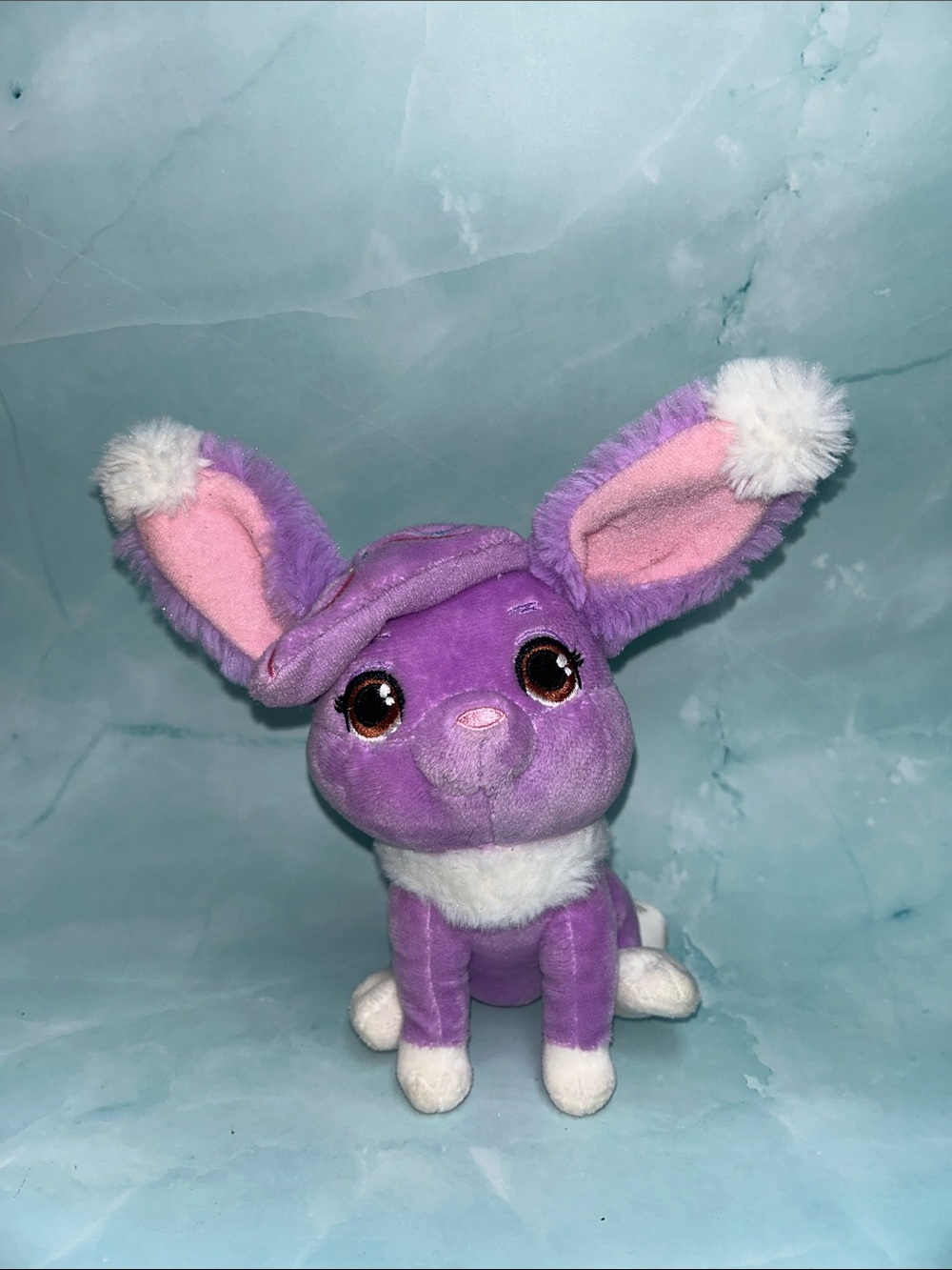Fisher Price Nickelodeon Sunny Day Roxs Purple Plush Pet Bunny Rabbit 2017